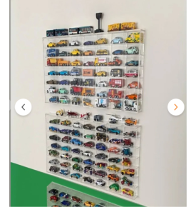 KAPAKLI 49 LU HOTWHEELS PLEKSİ DİECAST STANDI 
